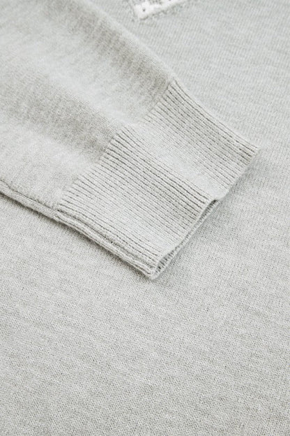 Sophia Patchwork Drop Shoulder Sweater