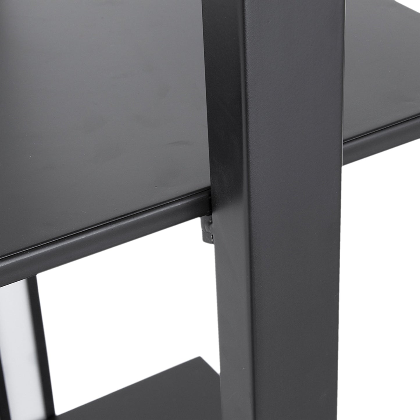 16.5x17x74' Two Tiered Vertical Shelving Stand with Light (Not include