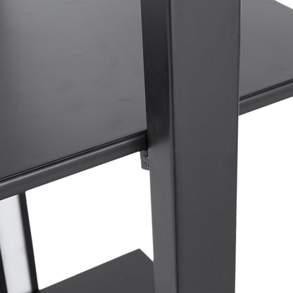 16.5x17x74' Two Tiered Vertical Shelving Stand with Light (Not include