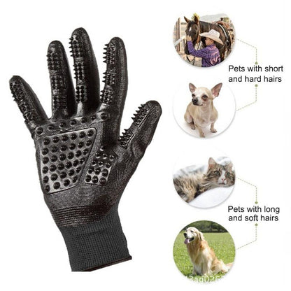 Pet Grooming Gloves  1 Pair
