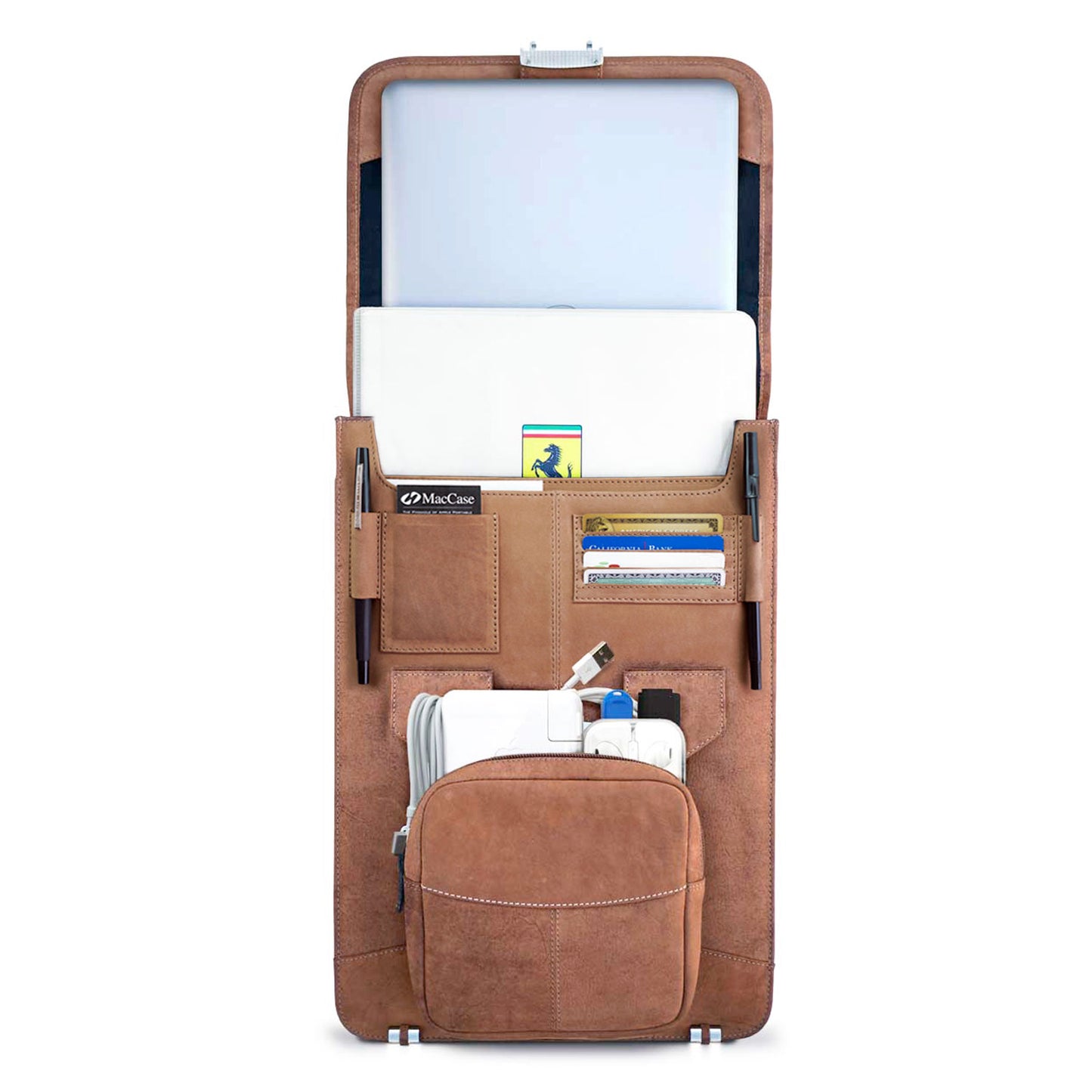 MacCase Premium Leather Briefcase