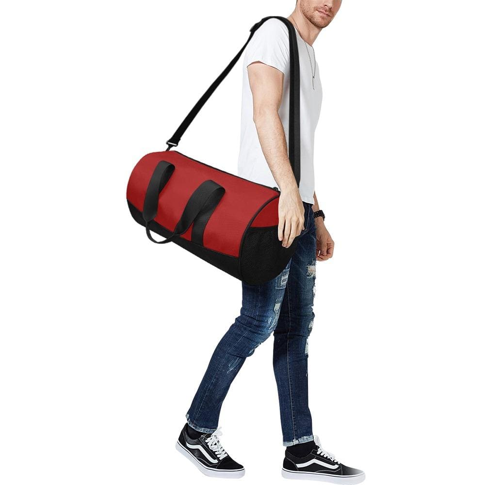 Duffel Bag - Carry on Luggage - Dark Red