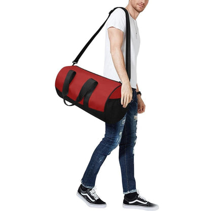 Duffel Bag - Carry on Luggage - Dark Red