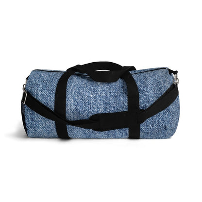 Duffel Bag - Carry on Luggage - Deep Blue Denim