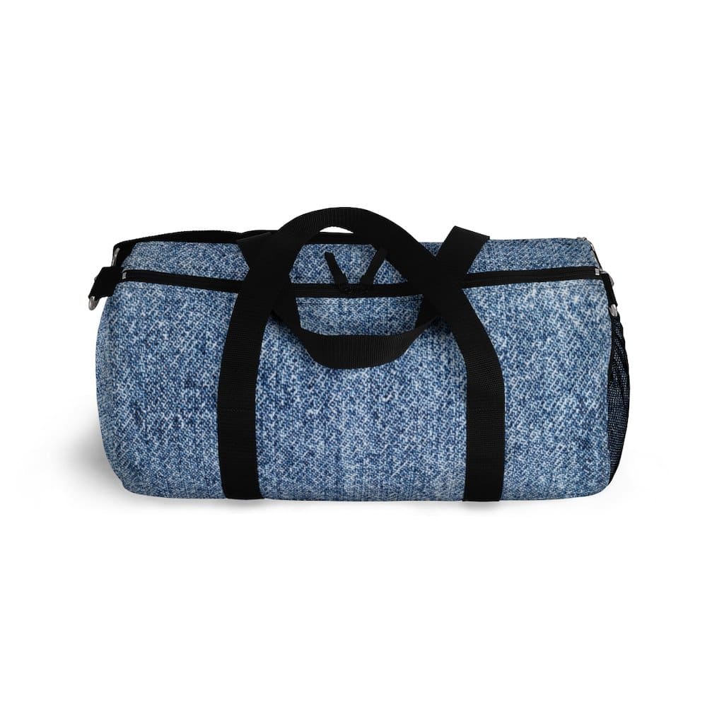 Duffel Bag - Carry on Luggage - Deep Blue Denim