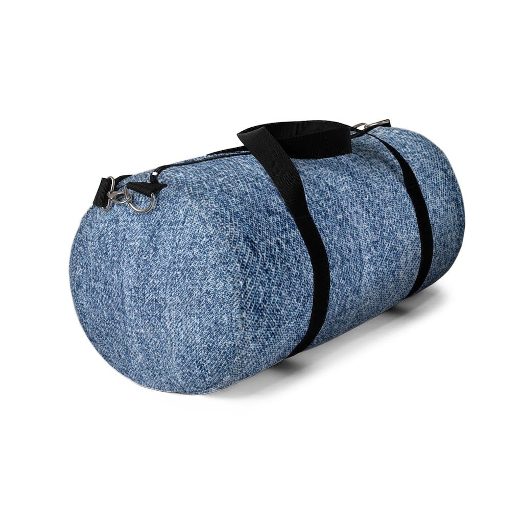 Duffel Bag - Carry on Luggage - Deep Blue Denim