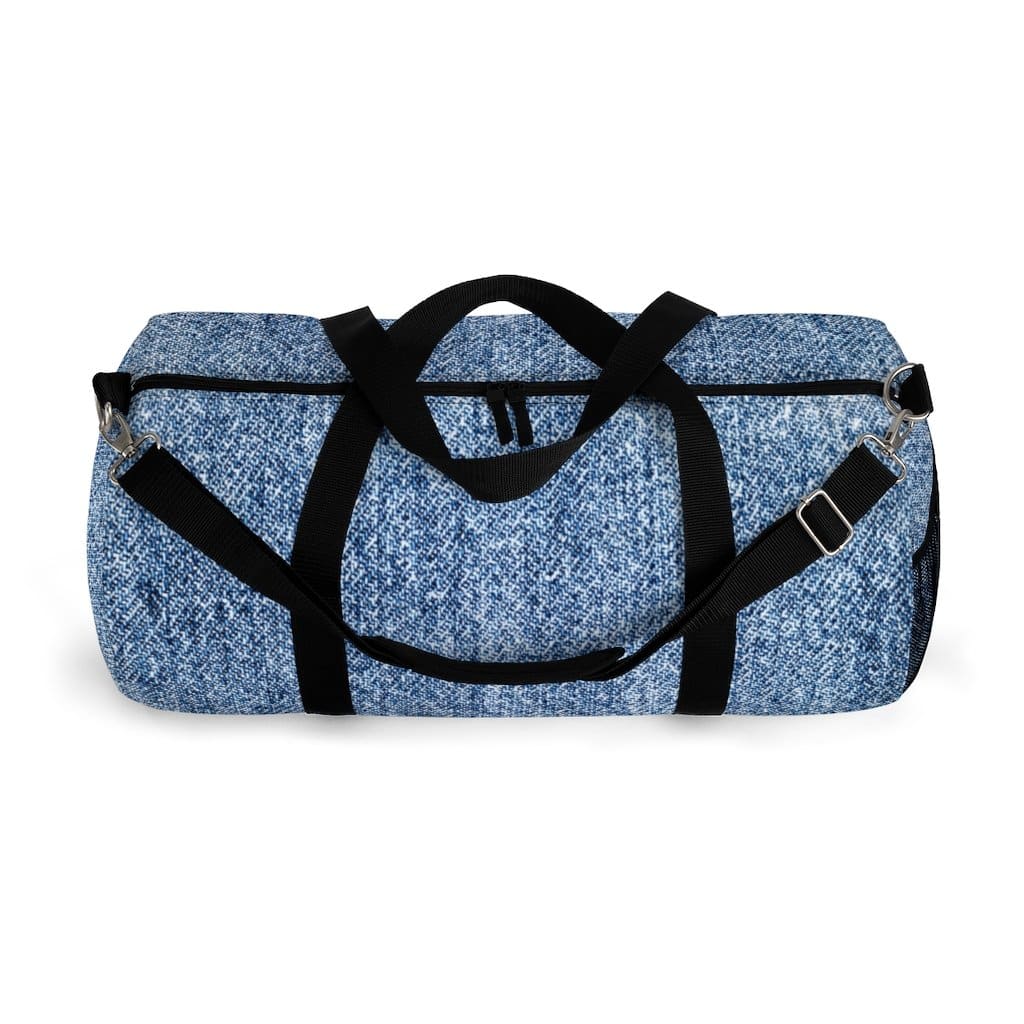 Duffel Bag - Carry on Luggage - Deep Blue Denim