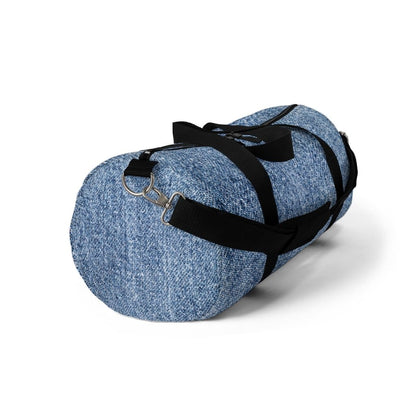 Duffel Bag - Carry on Luggage - Deep Blue Denim