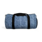 Duffel Bag - Carry on Luggage - Deep Blue Denim