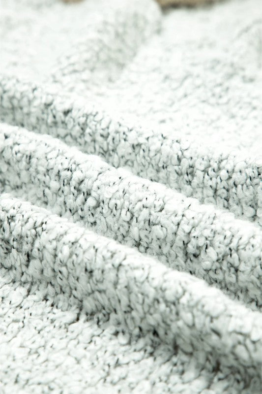 Stylish Open Front Pocketed Cardigan